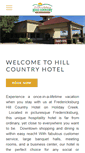 Mobile Screenshot of hotelhillcountry.com